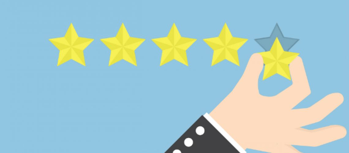 cinco estrelas nos customer reviews